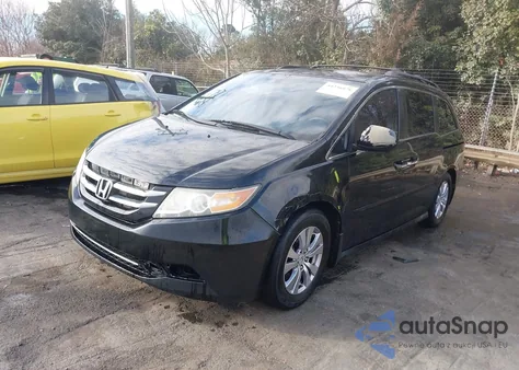 2014 Honda Odyssey Ex-L z USA, uszkodzony, nr VIN 5FNRL5H68EB121159